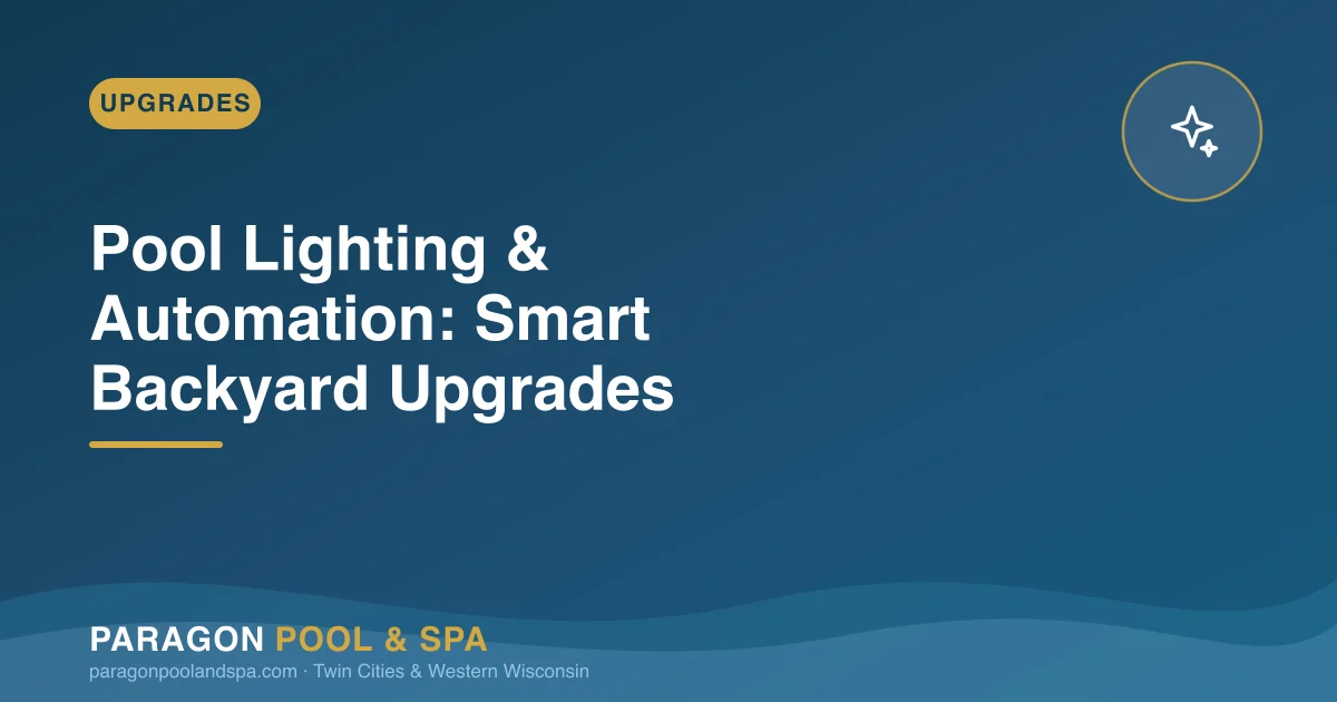 Pool Lighting and Automation: Smart Upgrades for Your Backyard